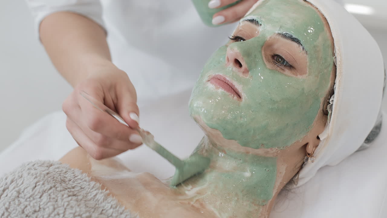 Facial Mask Beauty Treatment