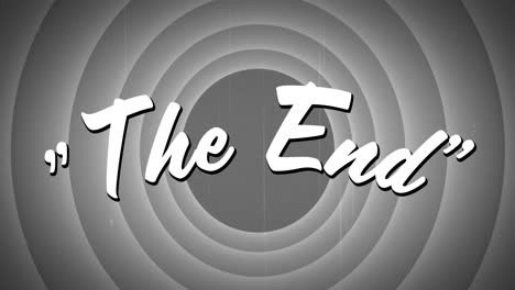 the end sign