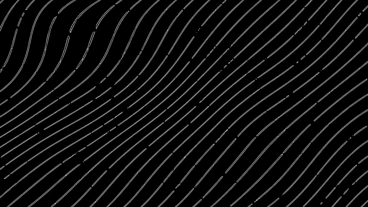 líneas de onda abstractas, líneas de partículas turbulencia, red de conexión de partículas, patrón de onda, curva de glitch de prisma de patrón,