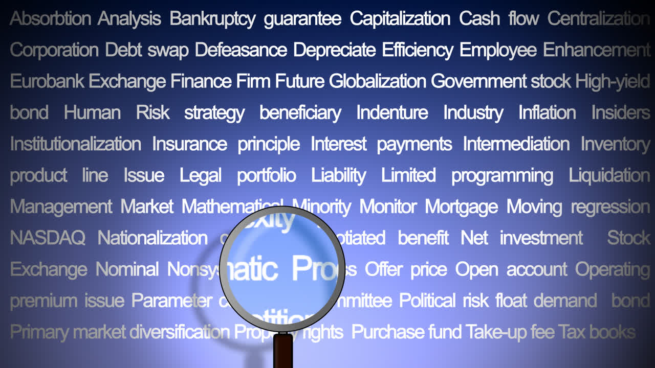 Progress Themed Magnifying Glass