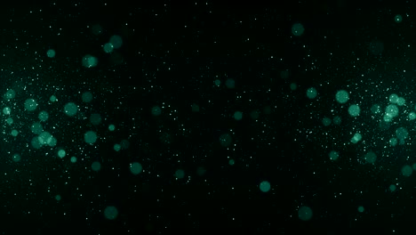 partículas de polvo abstracto luz bokeh títulos de movimiento bucle de fondo cinematográfico