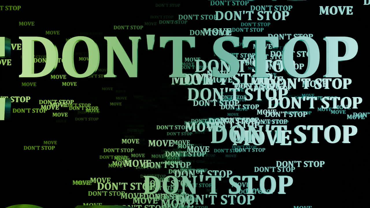 Don't Stop, Move On