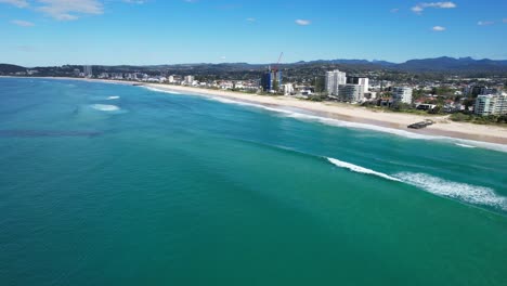 playa de palma - costa dorada de queensland - qld - australia - tiro aéreo lateral