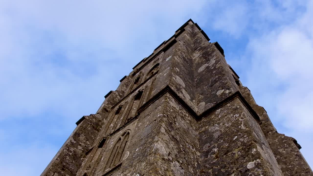 Ancient Stone Tower Ruins