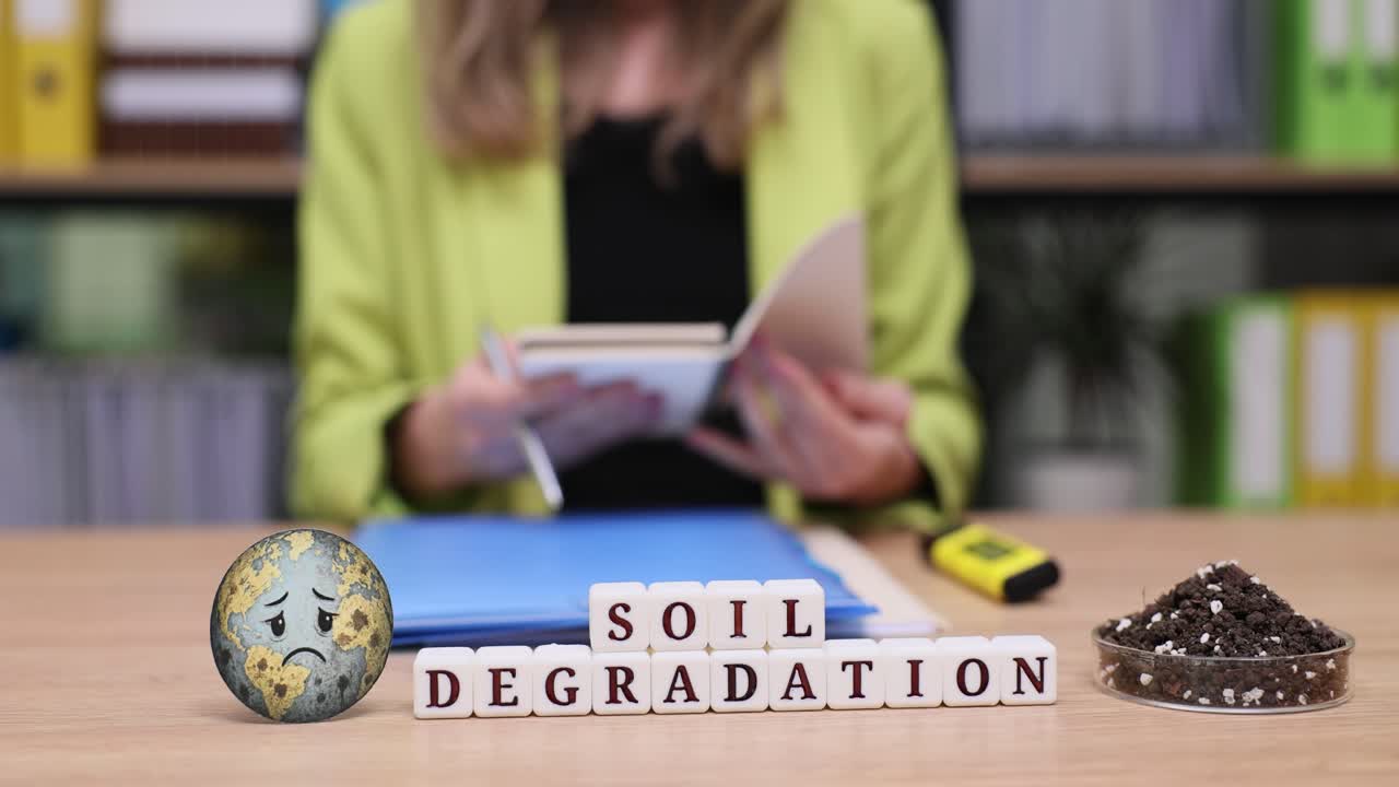 Soil Degradation Concept