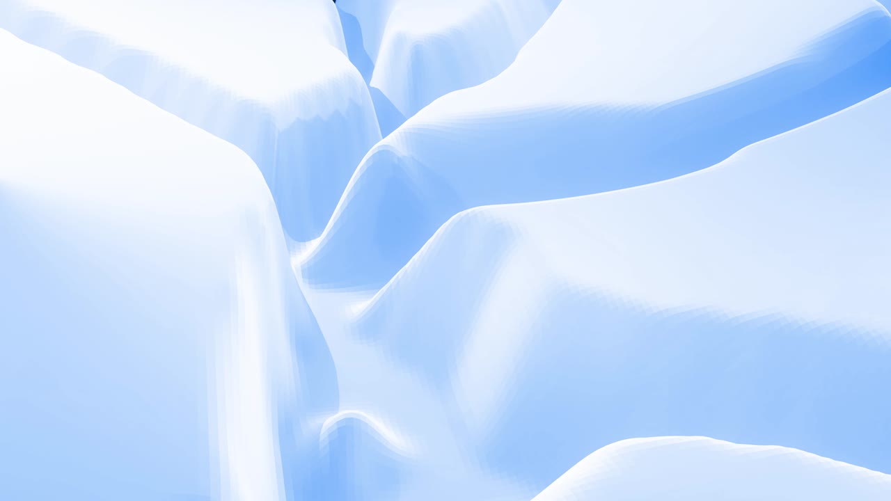 스타일리시 블루 화이트 크리에이티브 추상 저 폴리 배경 4k 추상 파동 패턴 루프로 표면을 이동 부드러운 부드러운 무 애니메이션 간단한 미니멀 기하학 bg