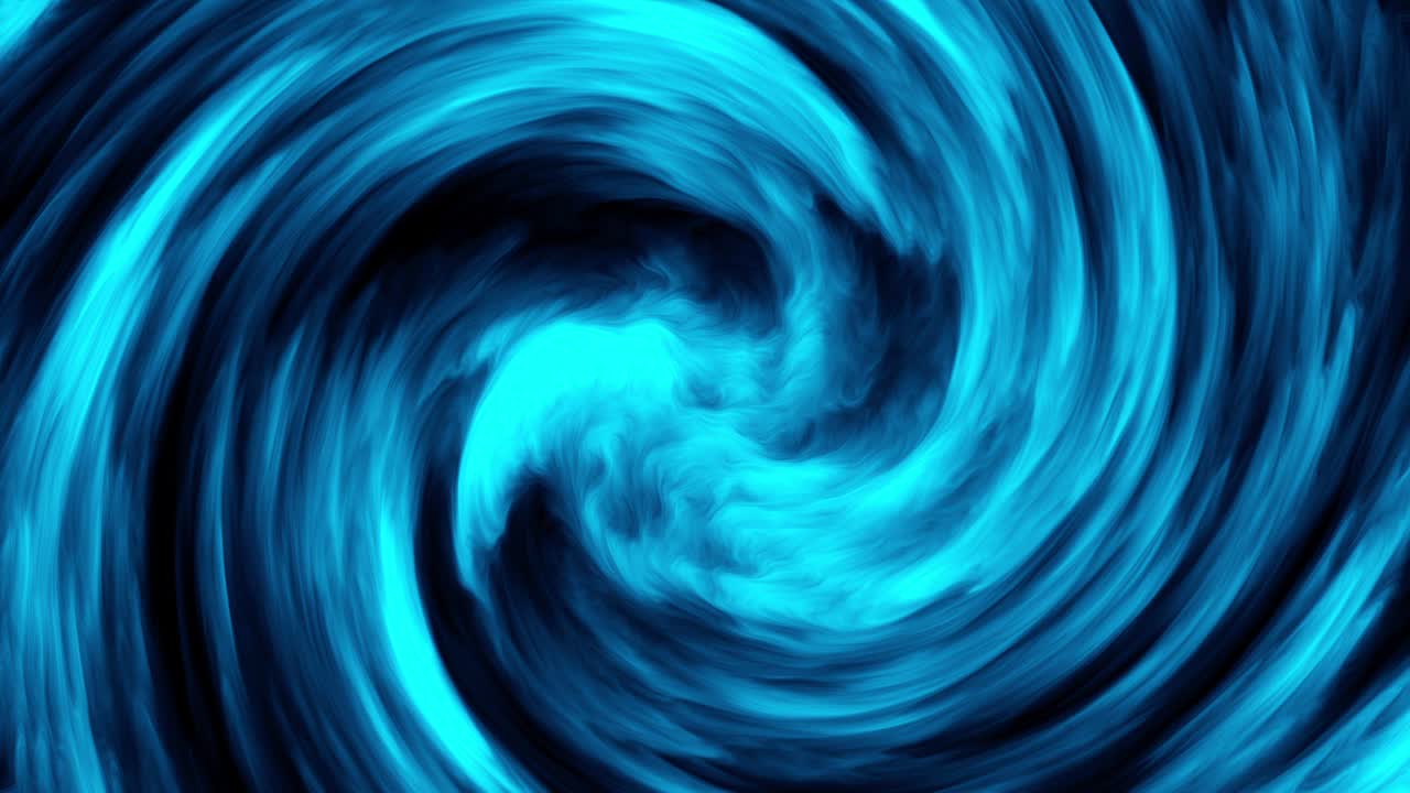 Computer generated vortex background of dense clouds. 3d rendering funnel of dense fog