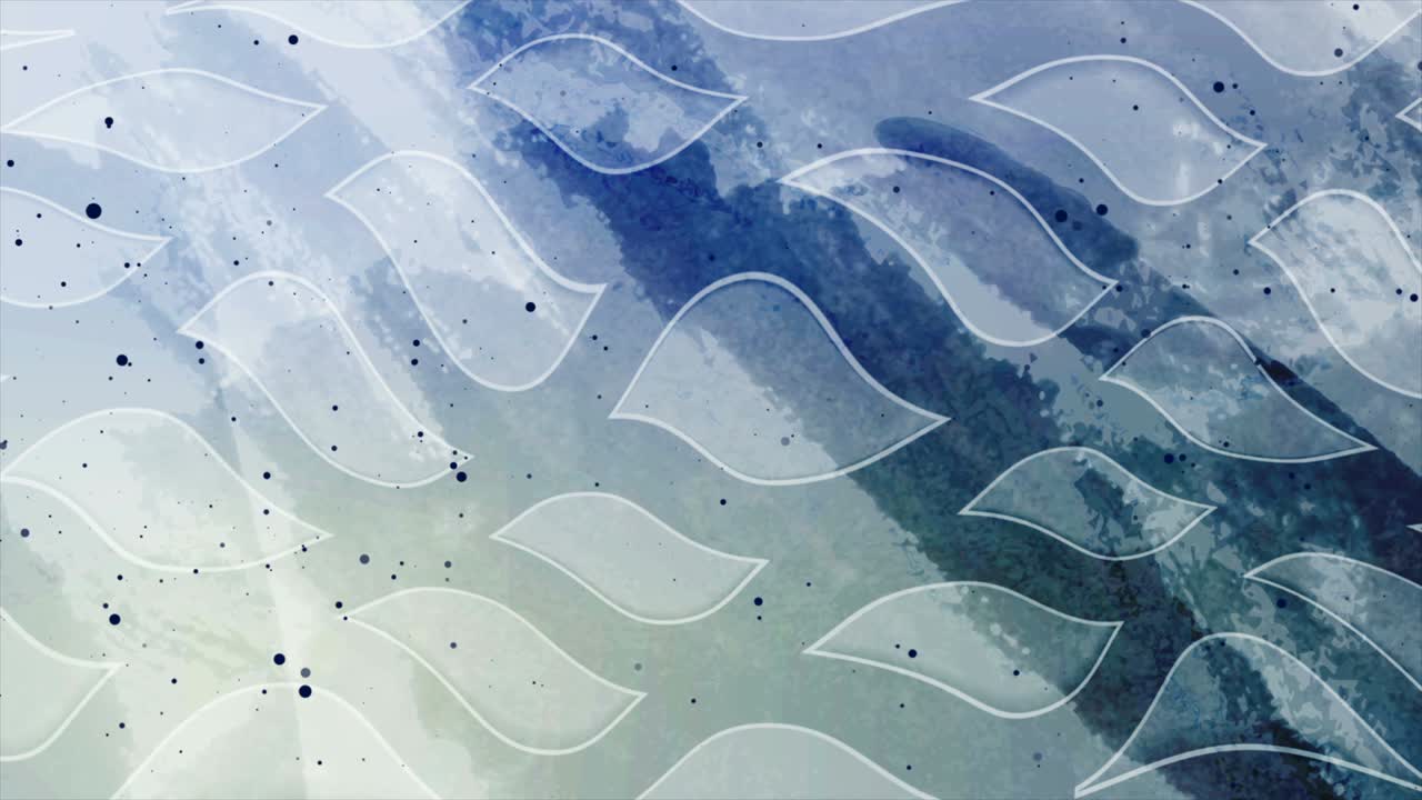 グランジ・アクアカラー・ブロット 抽象的な幾何学的な動きの背景