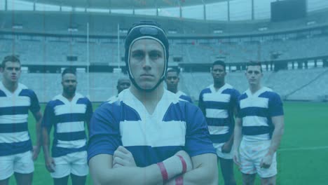 Animation-Von-Statistiken-über-Rugbyspieler