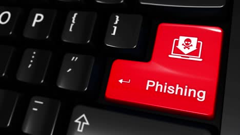 phishing key on keyboard