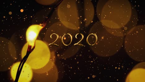 2020 scritto su punti di luce