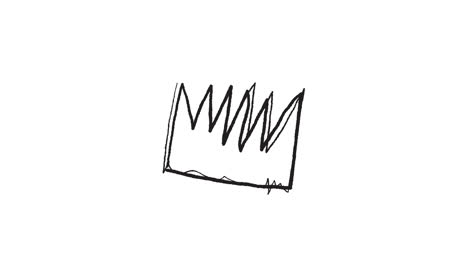 hand drawn crown