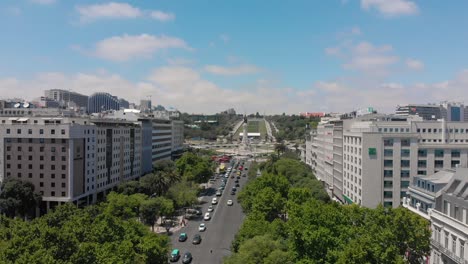 Impresionante-Hiperlapso-Aéreo-En-La-Avenida-Da-Liberdade-De-Lisboa