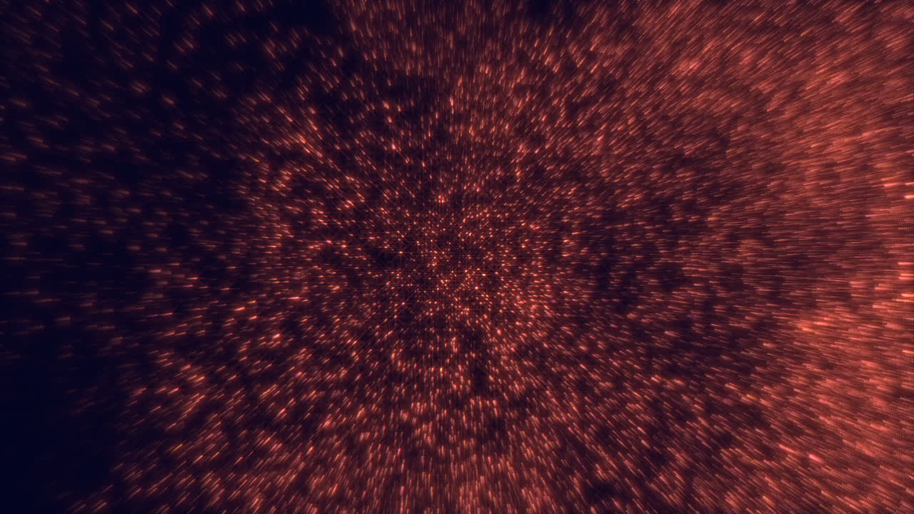 Astounding night sky stars in motion