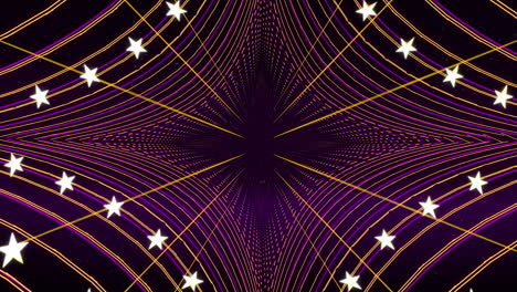 Abstract-Violet-moving-background-loop,-futuristic-star-tunnel-style,-for-stage-design,-visual-projection-mapping,-music-video,-TV-show,-presentation,-editors-and-VJs-for-led-screens-or-fashion-show