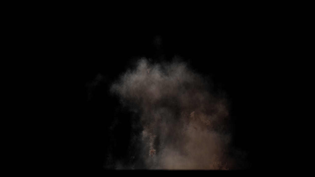 폭발 연기 효과