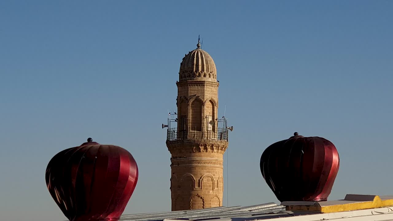 ulu cami, también conocida como la gran mezquita de mardin con un solo minarete, mardin, turquía