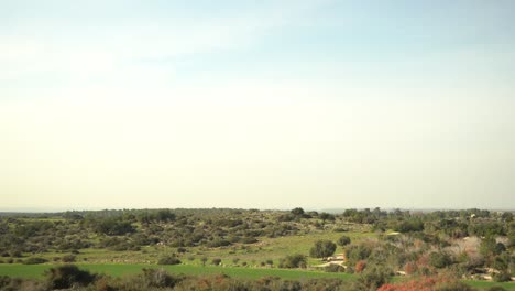 Sonnenuntergangslandschaft-In-Israel,-Palästina