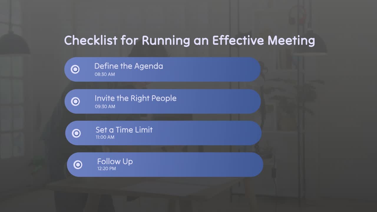 A modern video template designed for modern cherlists pack content
