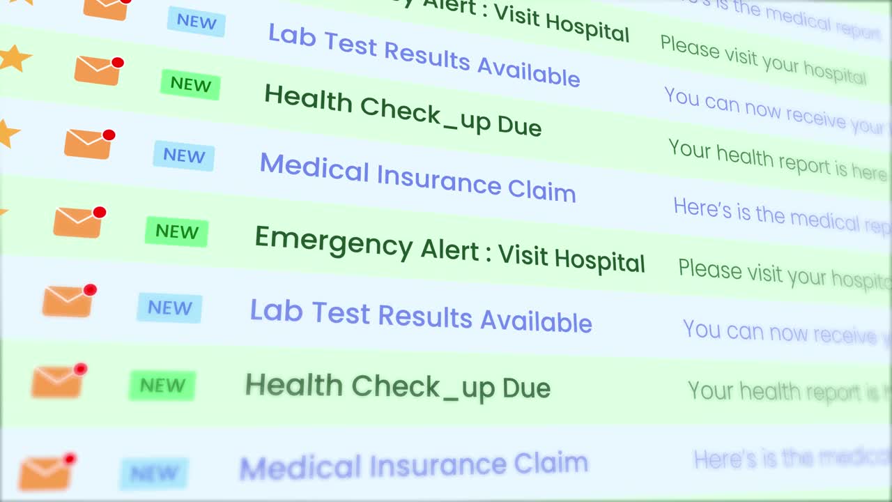 Digital Health Notifications and Medical Alerts