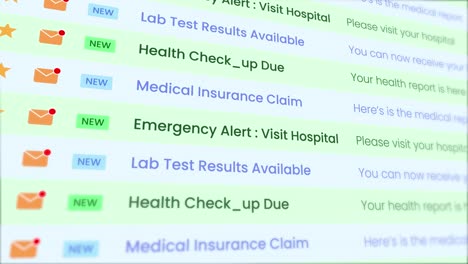 digital health notifications and medical alerts
