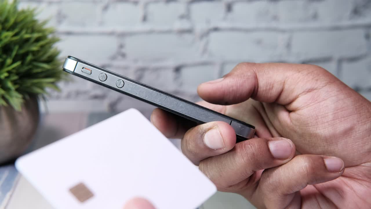 transacción de pago móvil