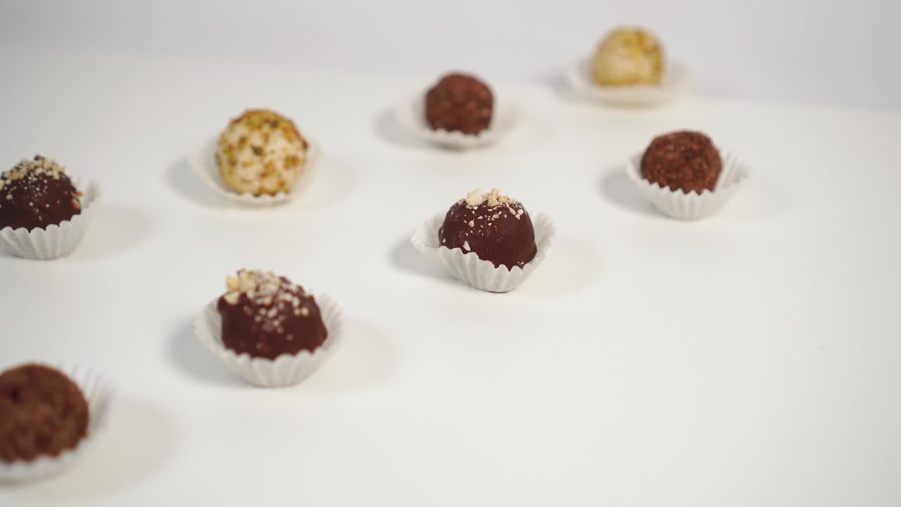 dulces caseros hechos de alimentos ecológicos sin azúcar para el desayuno en una dieta