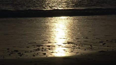 stock footage of waves on a shore line