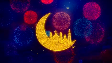 símbolo islámico de la luna