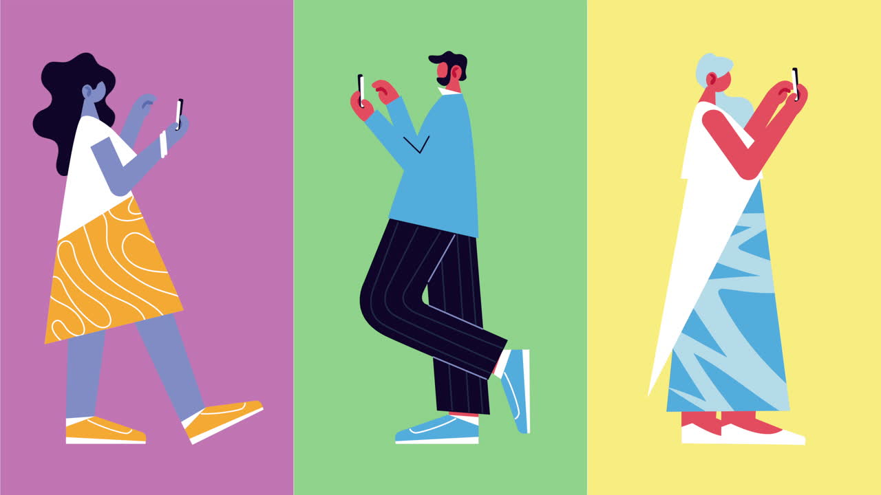 personas que utilizan teléfonos inteligentes que trabajan en el hogar