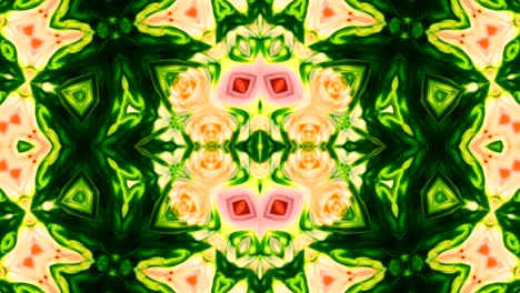 abstract colorful kaleidoscope background movement