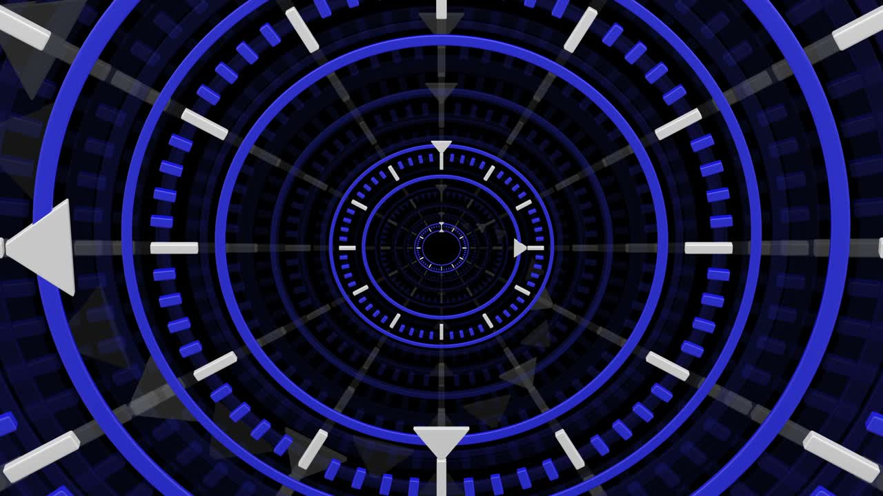 caras de reloj en la superficie negra.