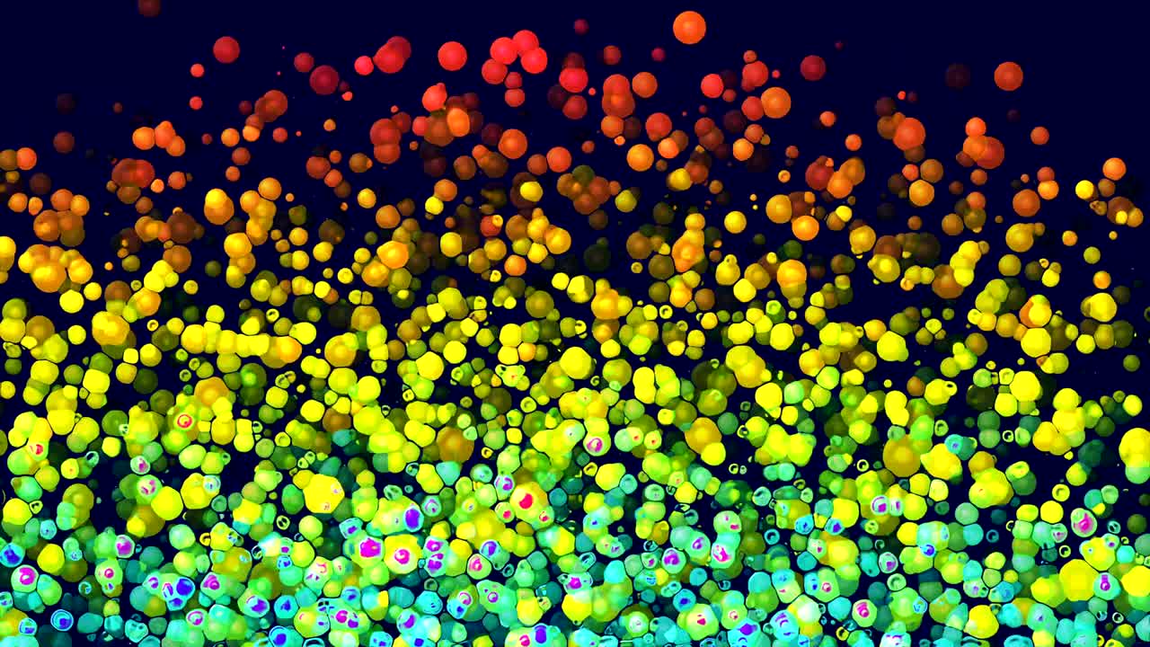 추상적인 애니메이션 컬러 배경