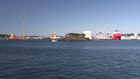 harbour of stavanger in norway. europe-1