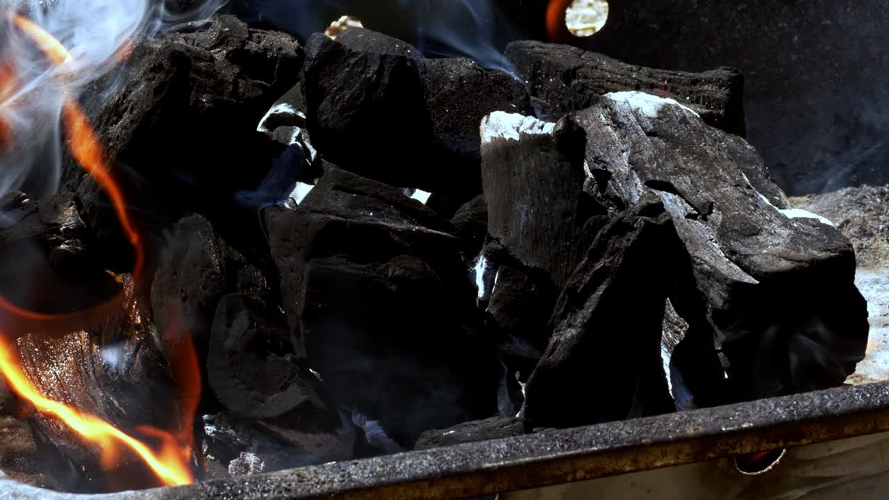 석탄 불타는