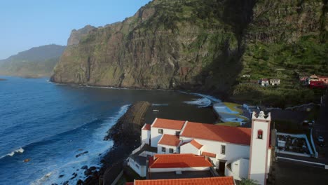 coastal church in madeira