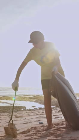 volunteers unite for a cleaner beach at sunrise in our coastal community