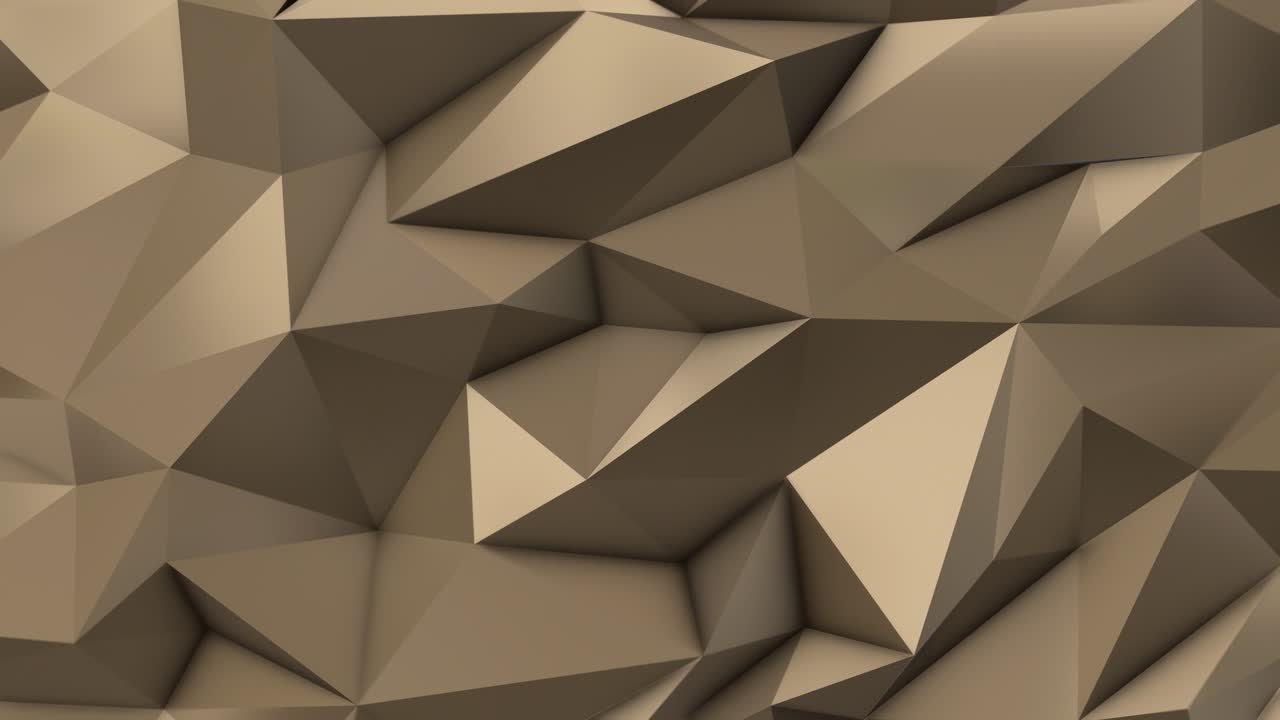 campo de triángulo poli bajo de oro abstracto