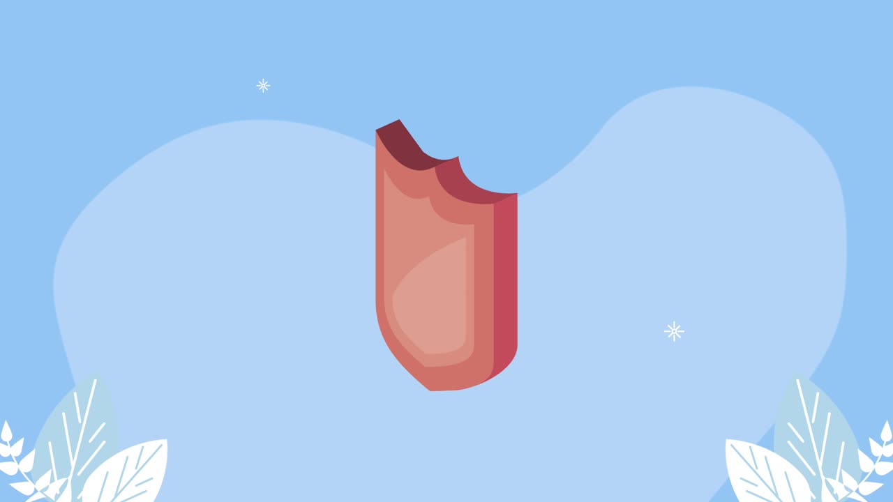 red shield guard protection animation