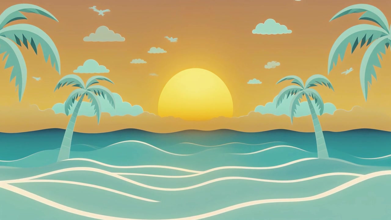 Animated beach Videos - HD and 4K to download | Magnific