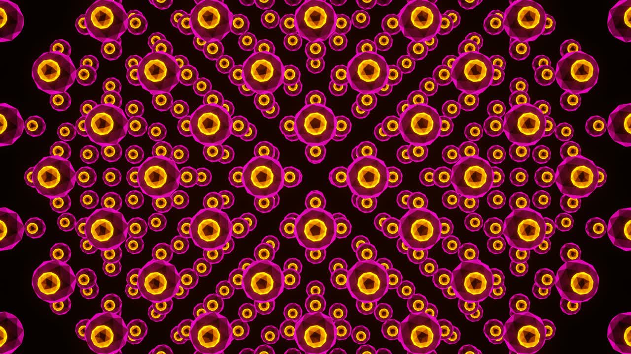 Sfondo: astrazione disco pulsante. Loop VJ.