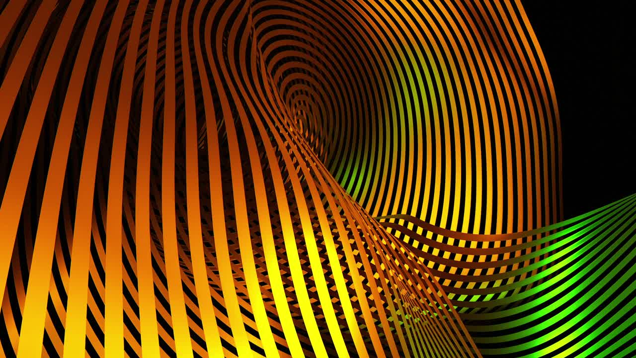 Sfondo Astratto con Linee 3D