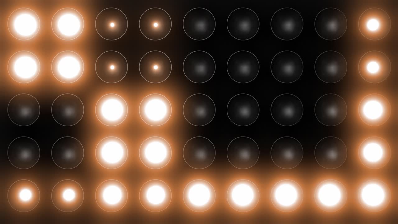 무대 조명 패턴