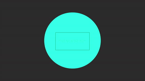 merry xmas on green circle and black modern gradient