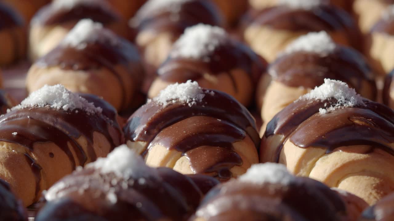 Chocolate and Coconut Pastries