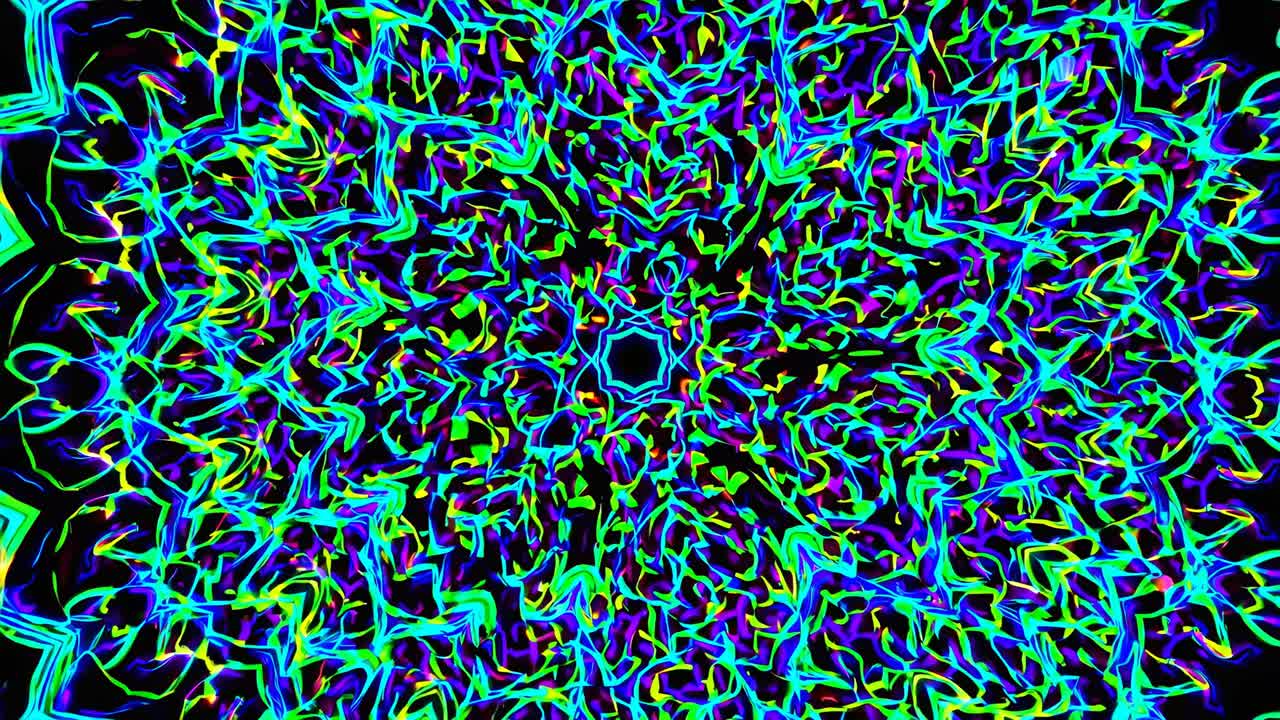 Abstract Psychedelic Mandala