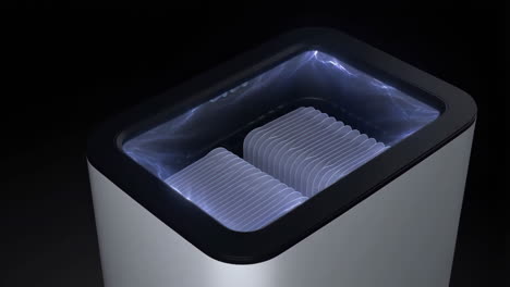 ice maker container