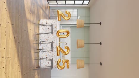 elegant kitchen celebrating 2025 vertical