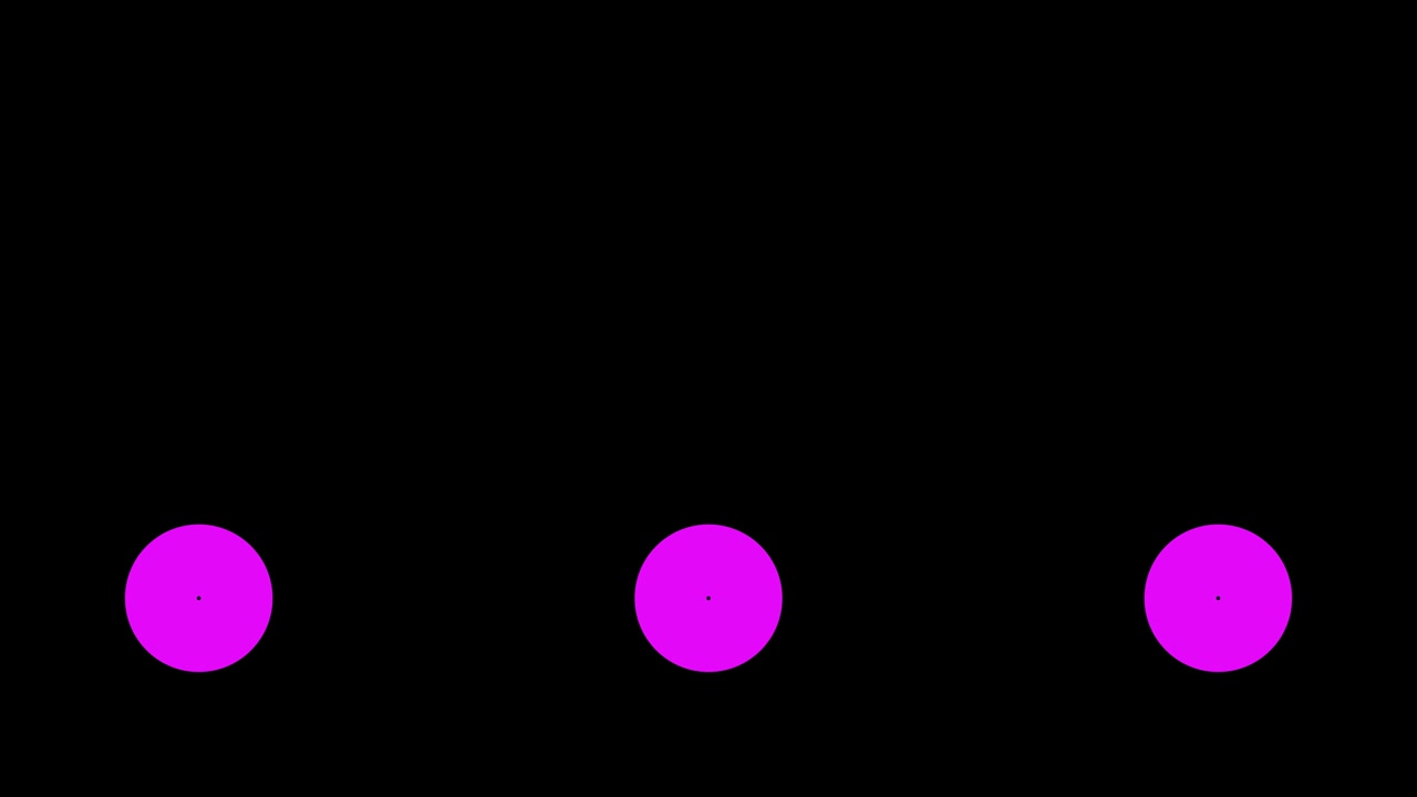Shape animation circle spreading motion graphics