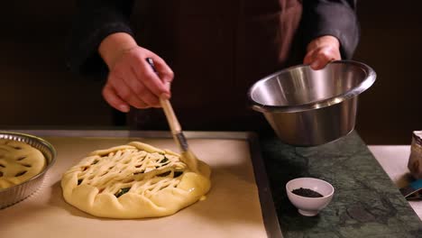 chef haciendo una tarta